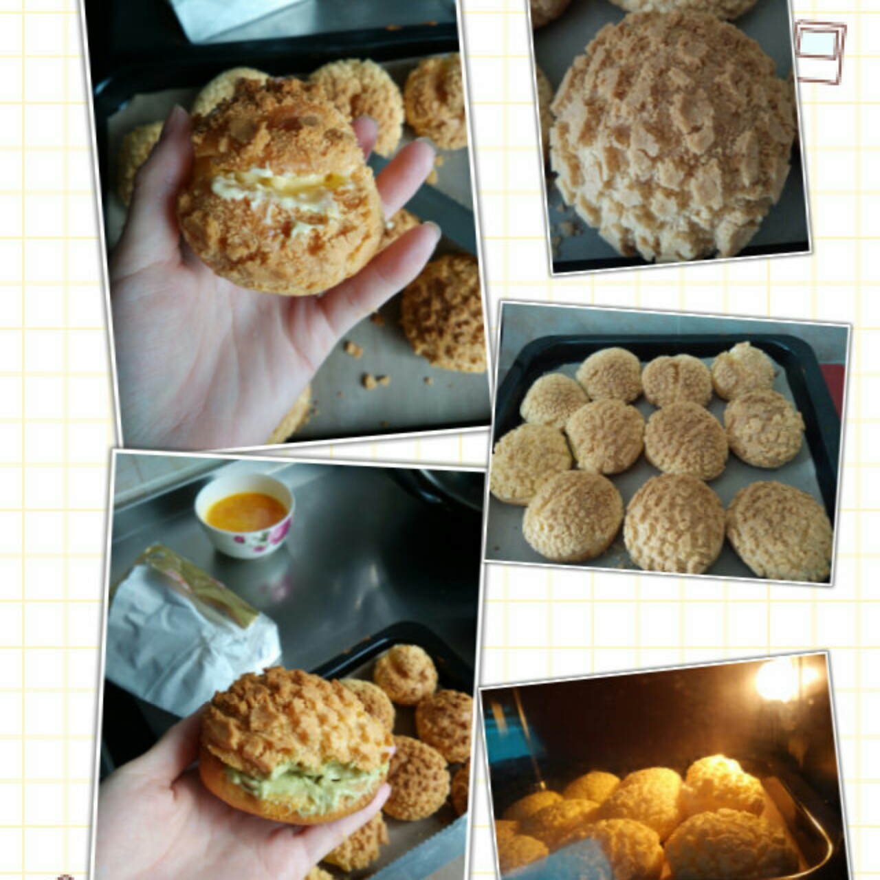 十分美味的酥皮泡芙