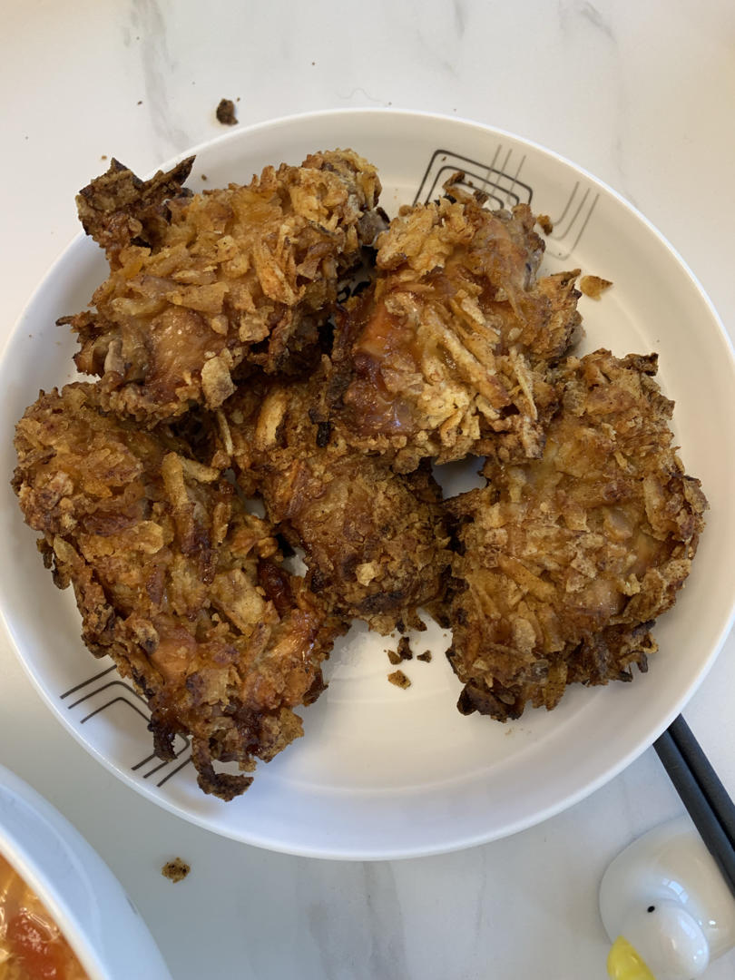 【薯片鸡翅】