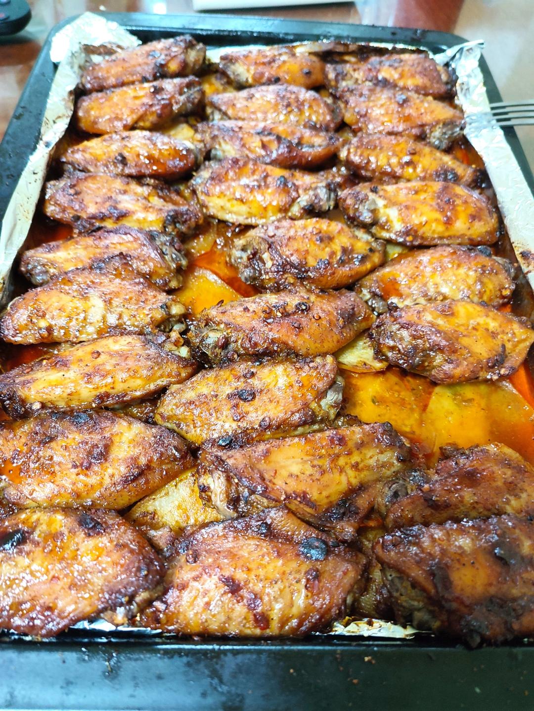 经过多年实验的骨灰级烤鸡翅