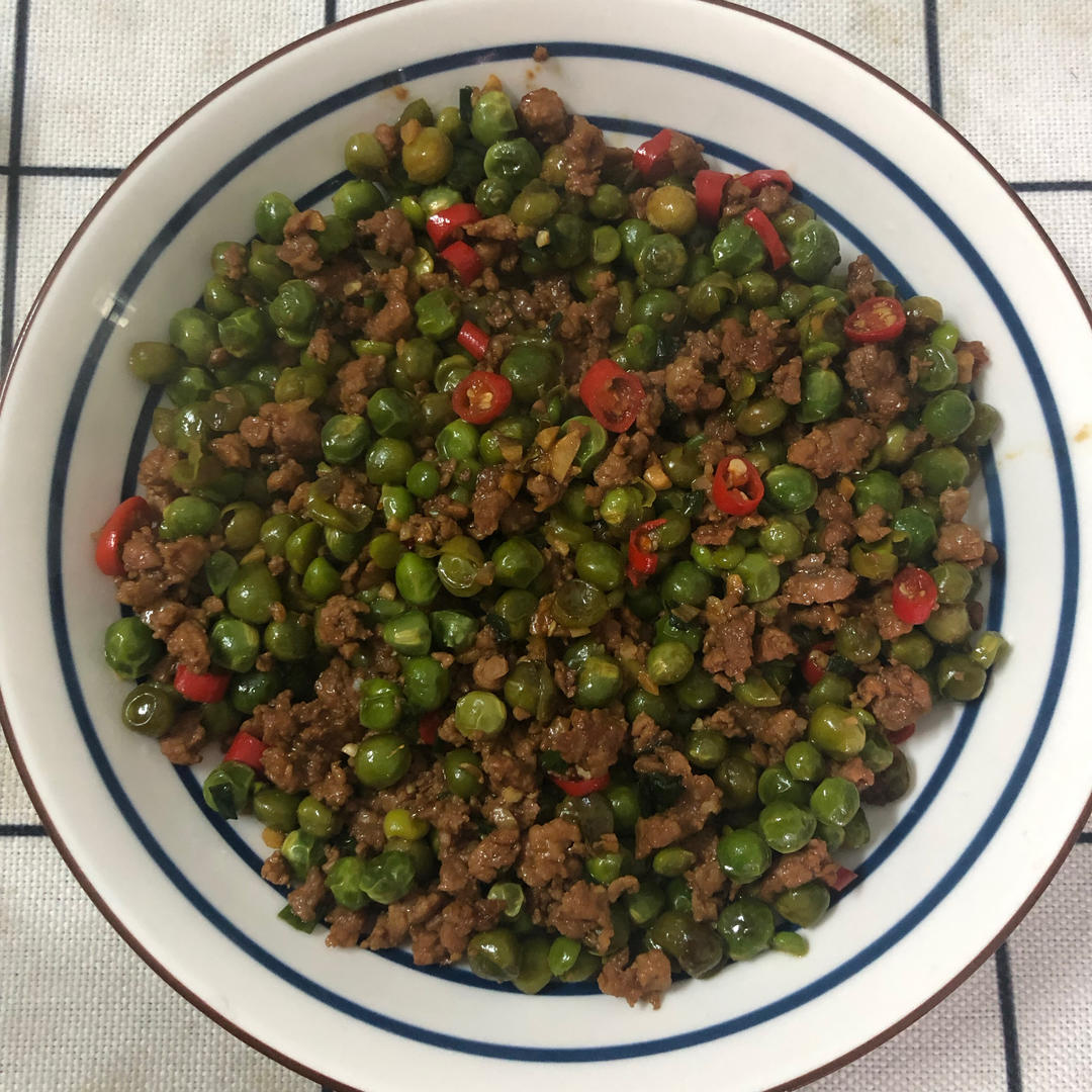 超下饭的豌豆肉沫