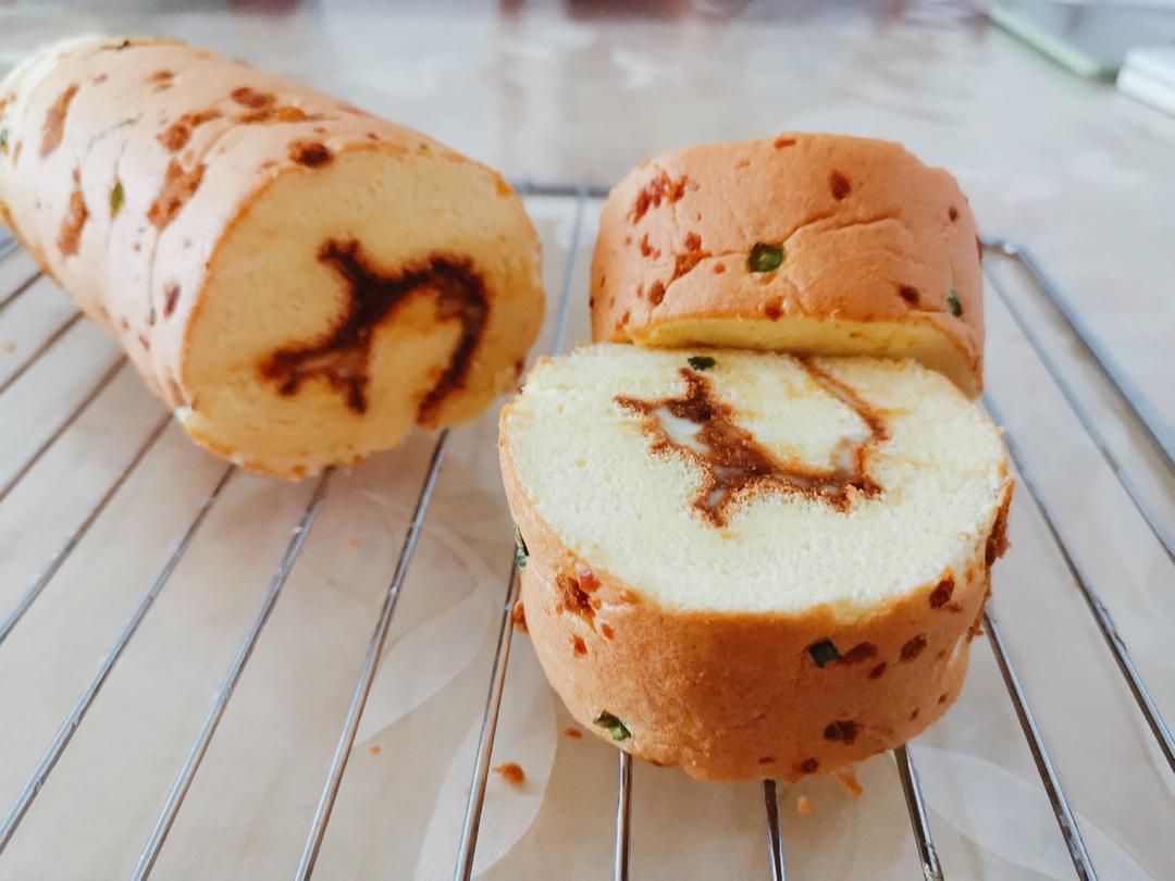 怎么卷都不裂的肉松蛋糕卷