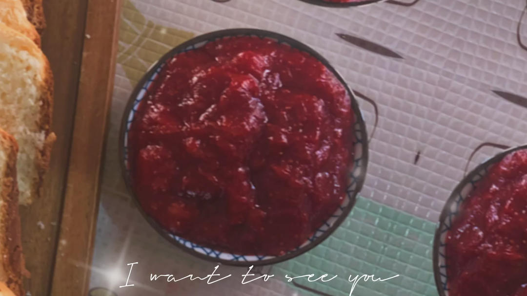 自制无添加草莓酱