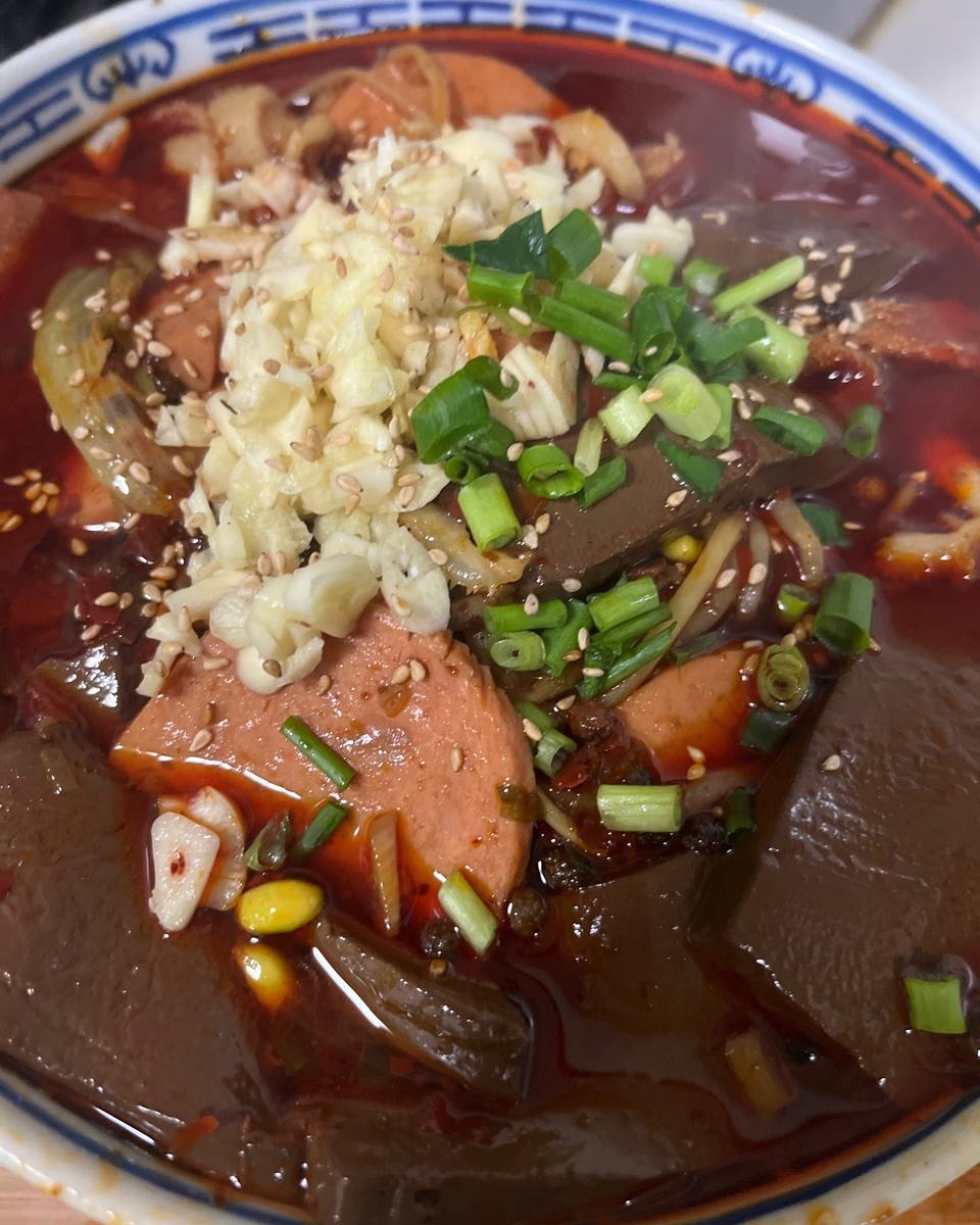 家庭版毛血旺 谁做都好吃