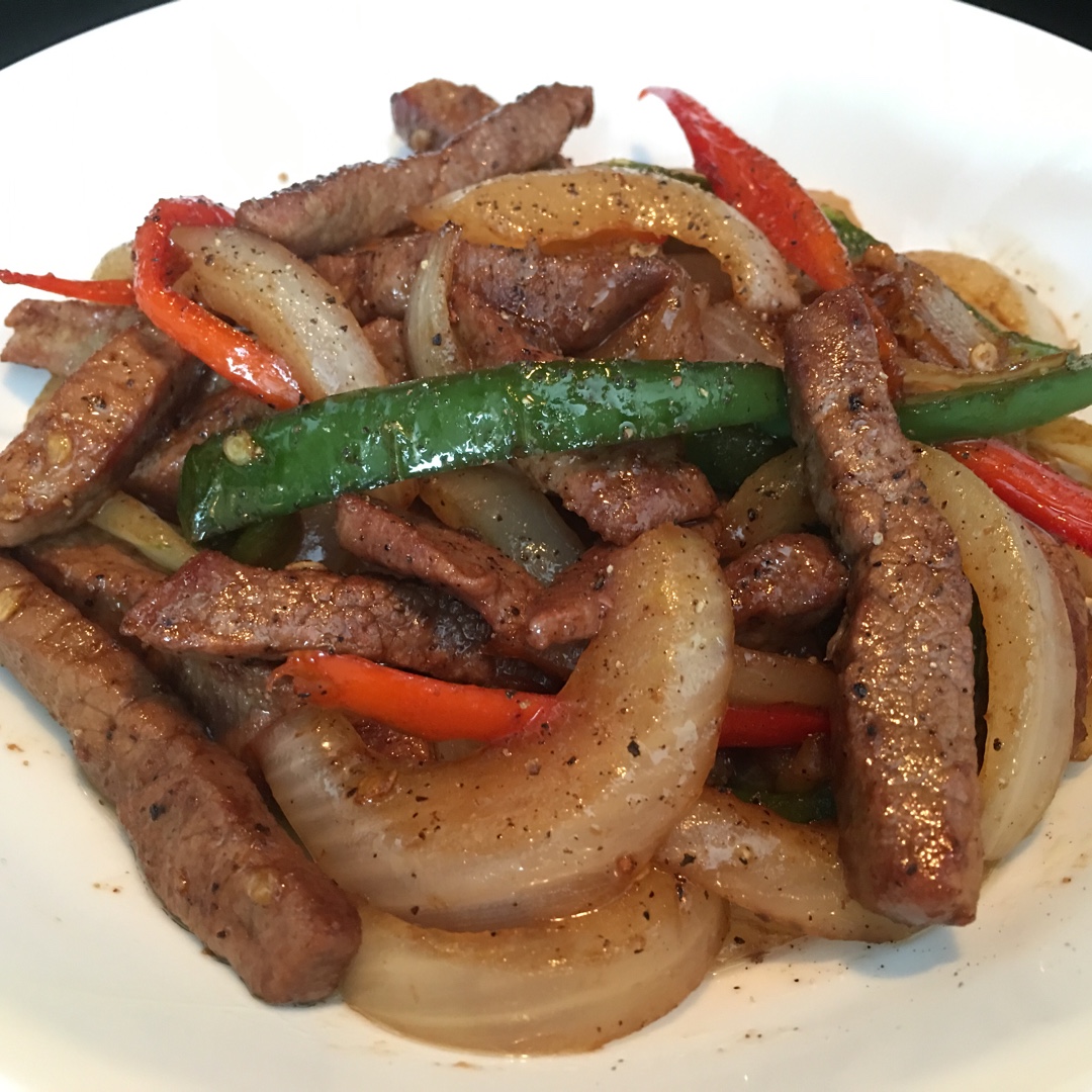 椒姐私厨做的黑椒牛柳