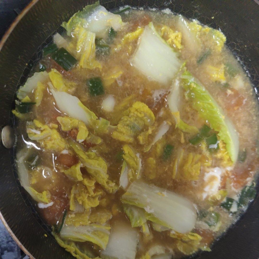 番茄白菜汤