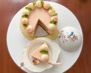 桃子的诱惑：蜜桃慕斯蛋糕的做法 步骤32