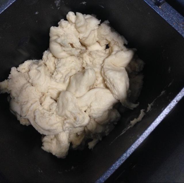 中种手撕北海道椰蓉吐司（松下106面包机版）的做法 步骤3