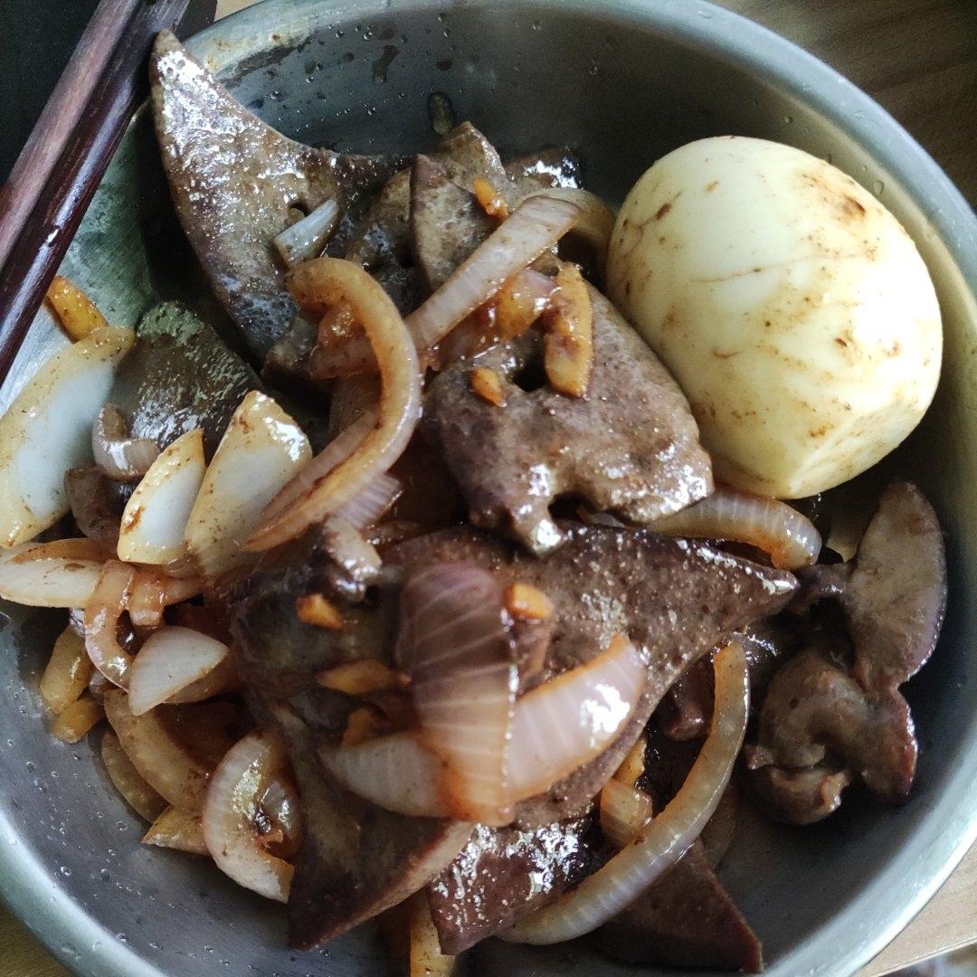 香煎猪肝