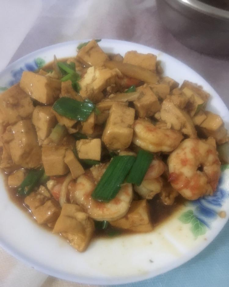 虾仁豆腐