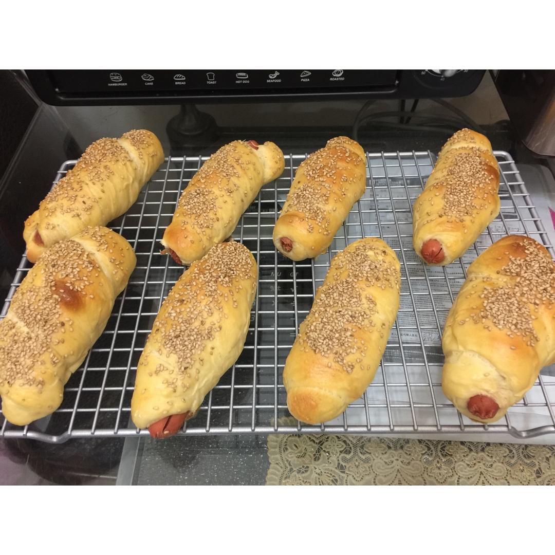 热狗面包卷