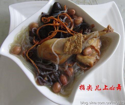 虫草花鸡汤的做法