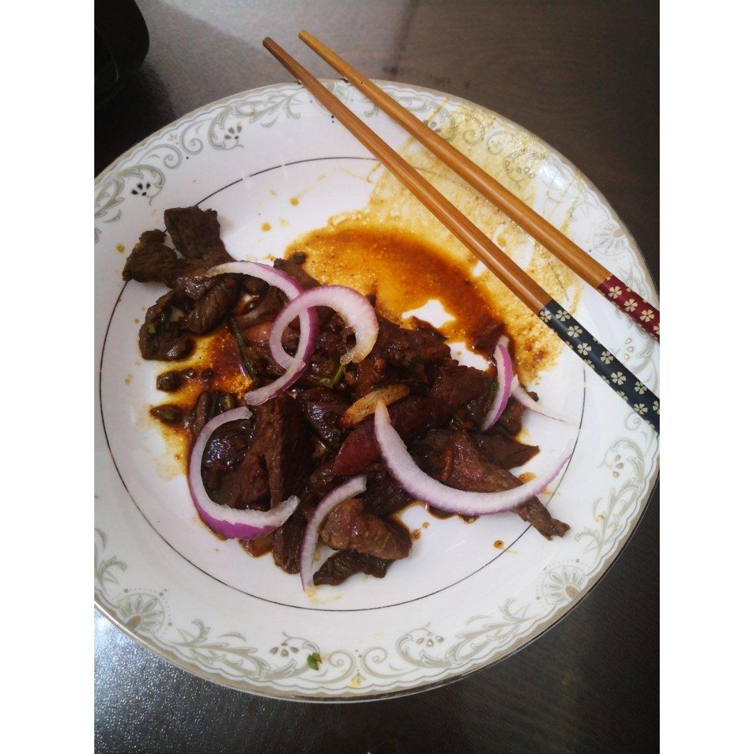 烤牛肉（拌牛肉）
