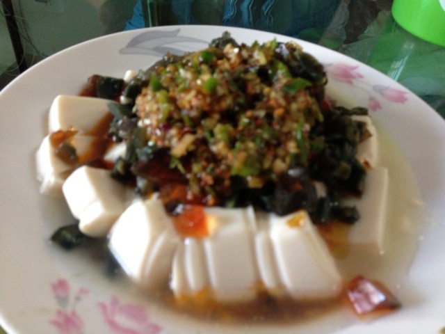 皮蛋豆腐