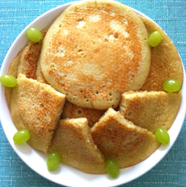 香蕉牛奶小煎饼