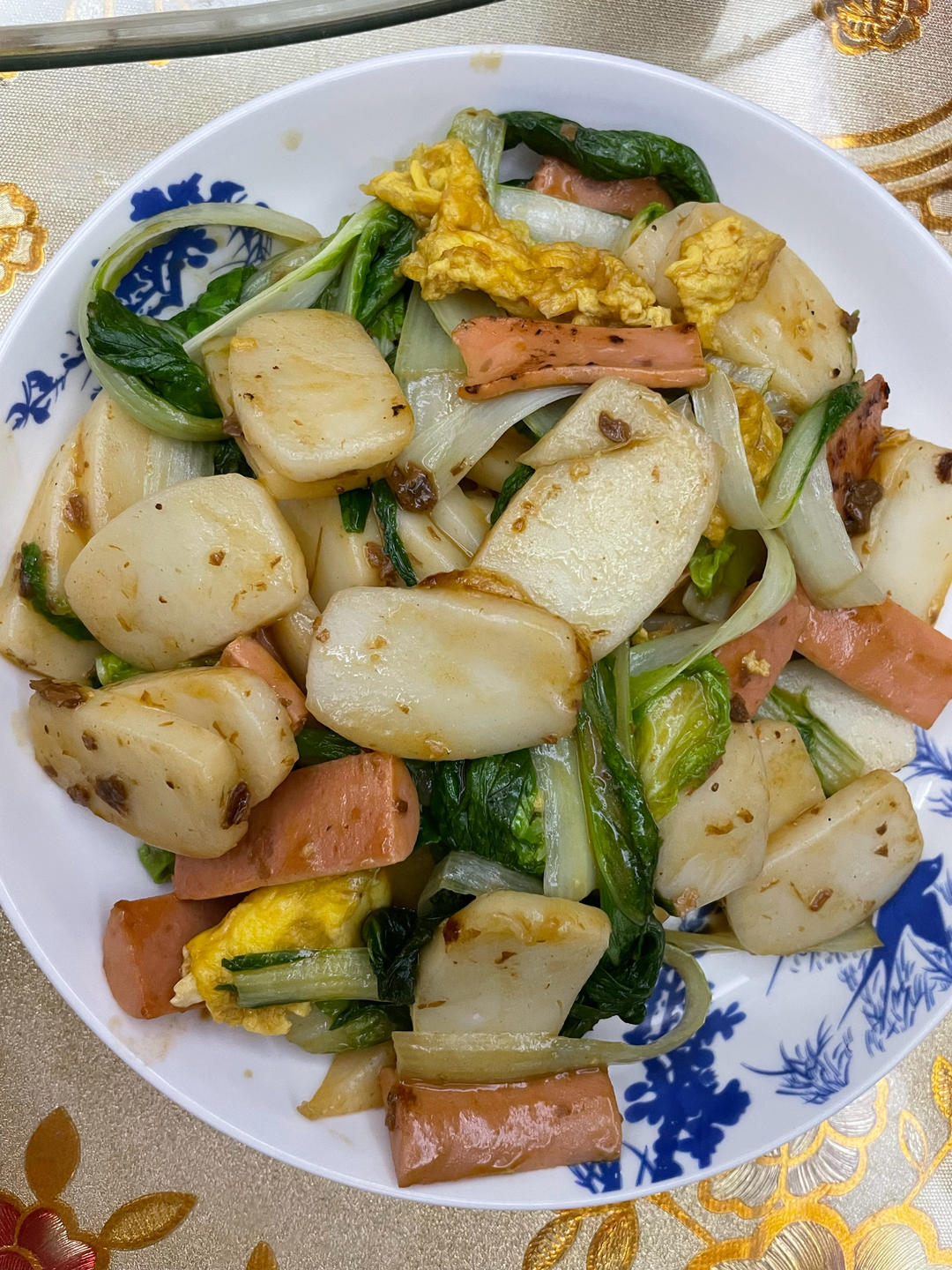 家常炒年糕