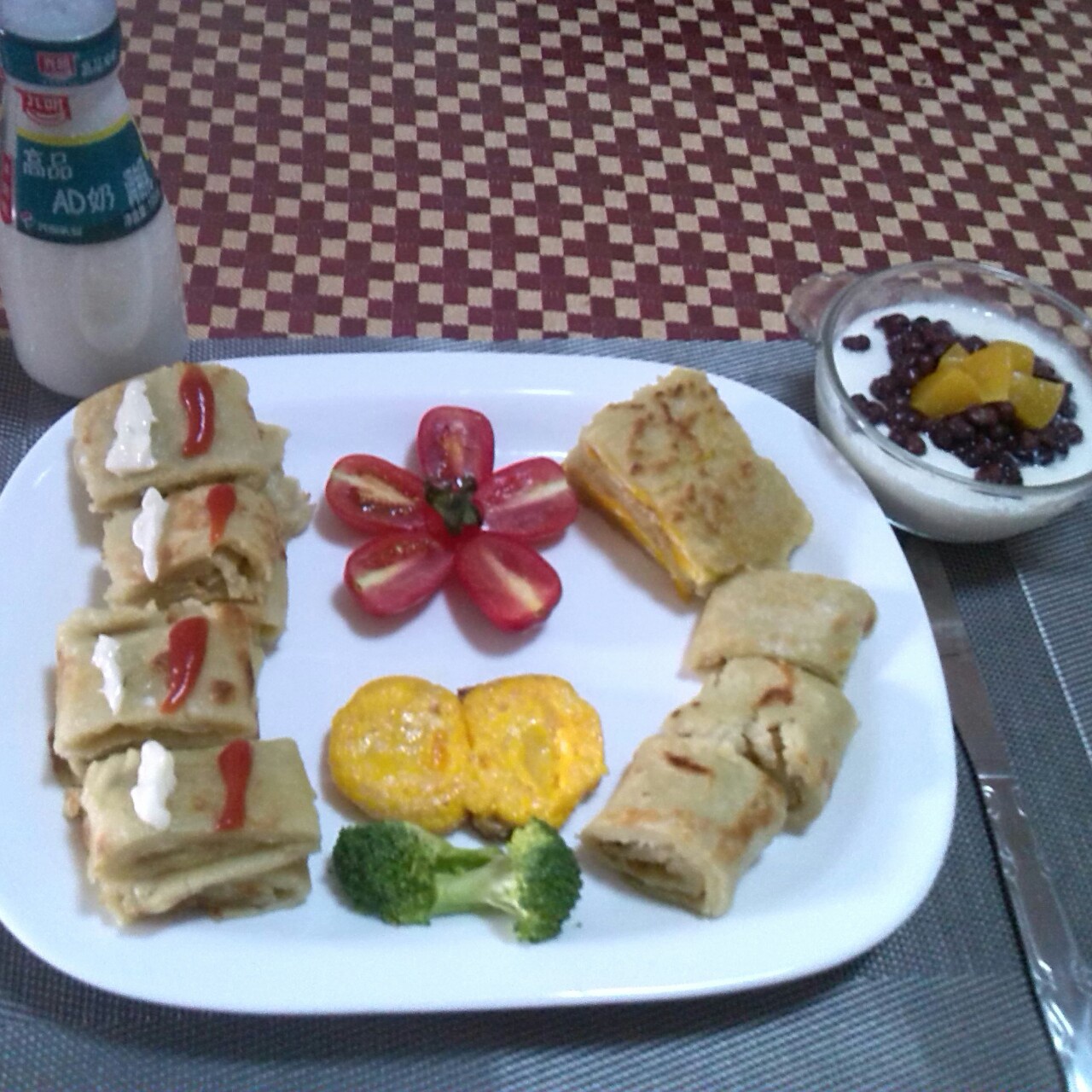黄瓜鸡蛋早餐饼