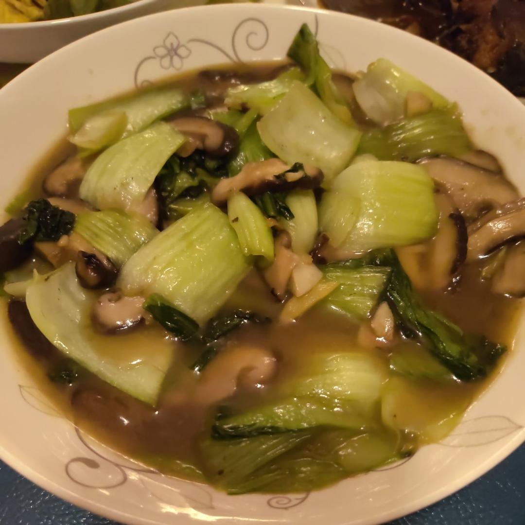 香菇油菜（简单快手）