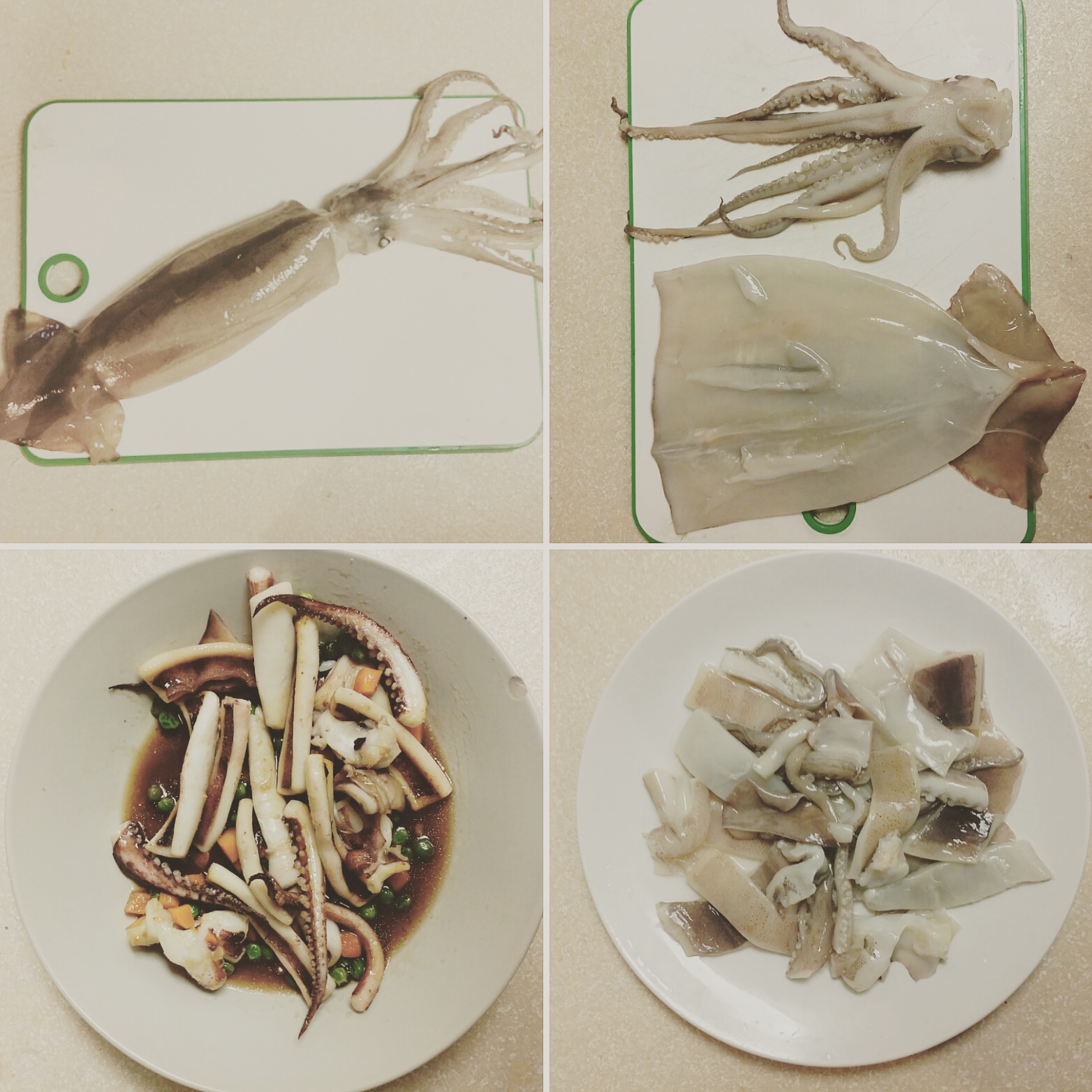 酱汁烤鱿鱼
