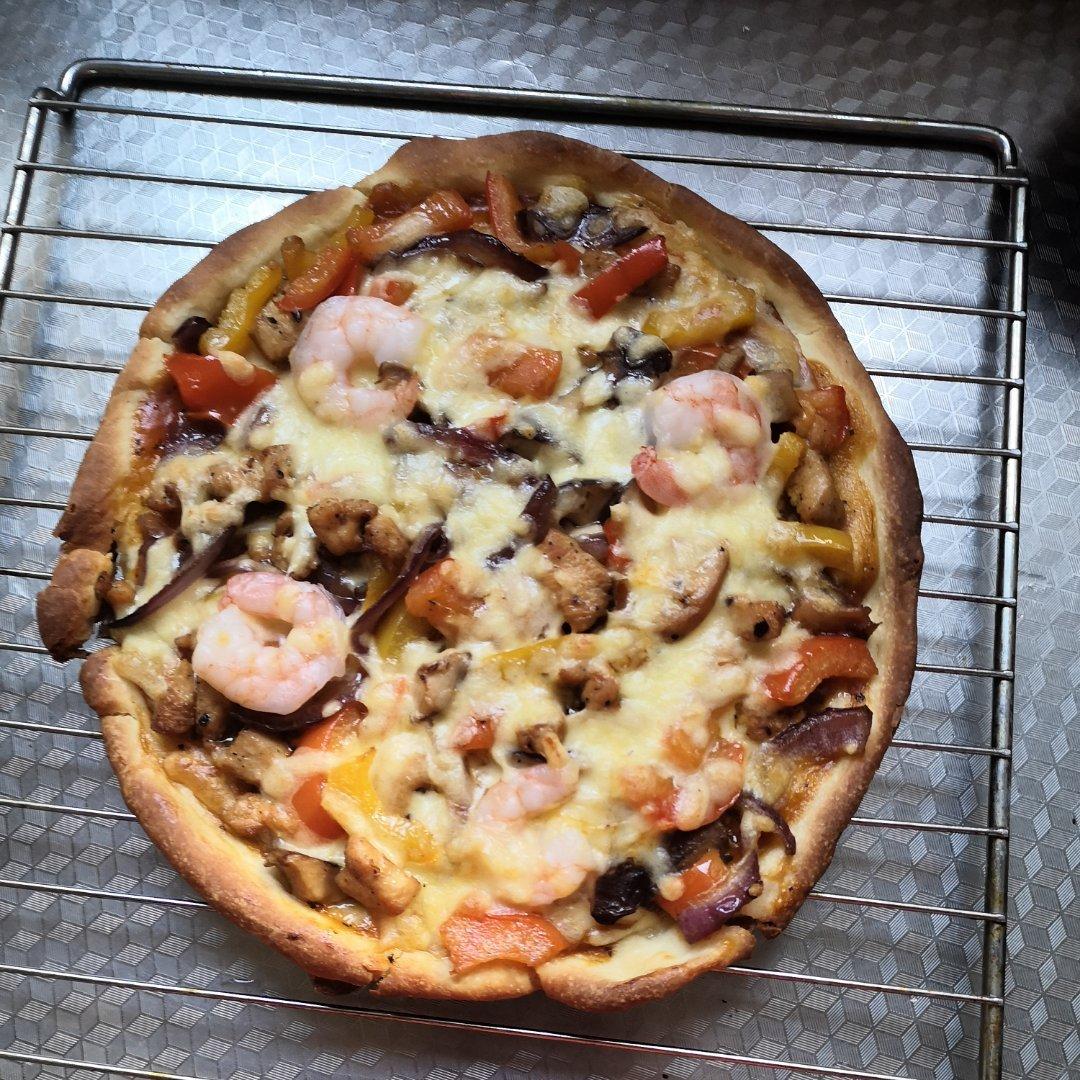 黑椒鸡肉比萨（君之配方）