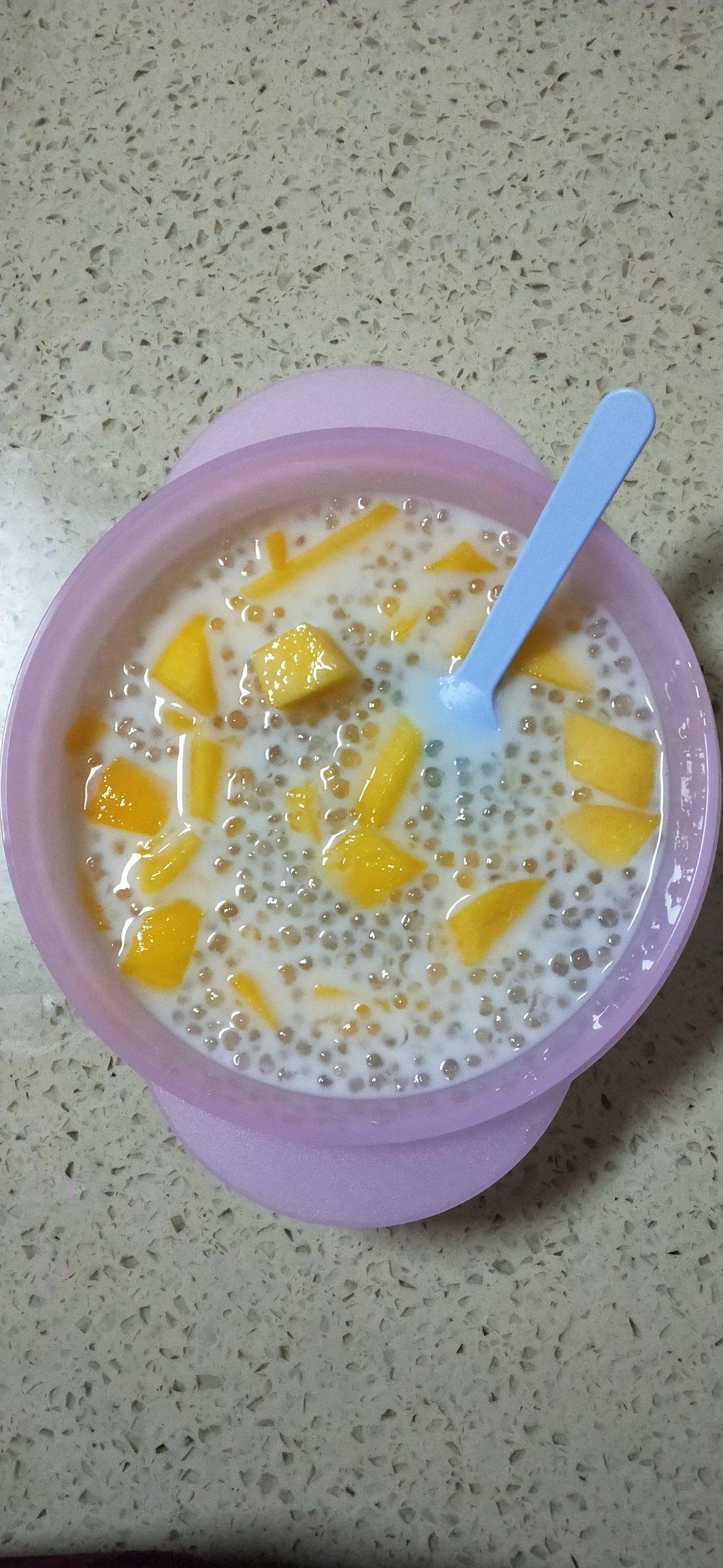 0失败的「芒果椰汁西米露」