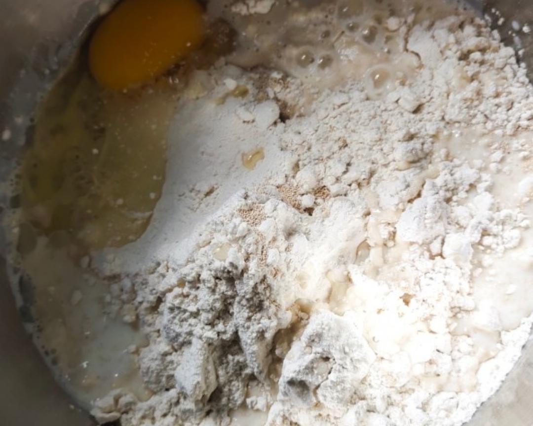 纯奶手撕吐司的做法 步骤1