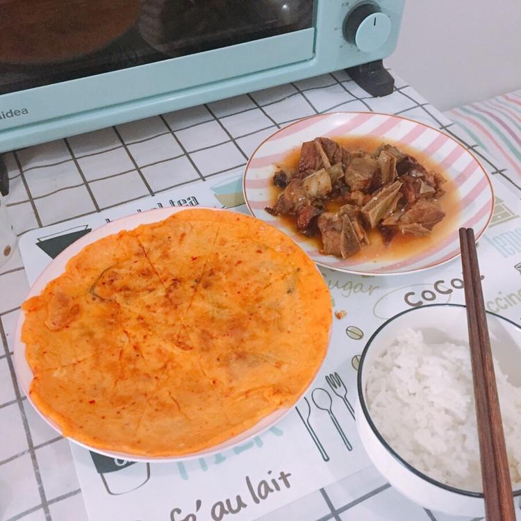韩式泡菜饼