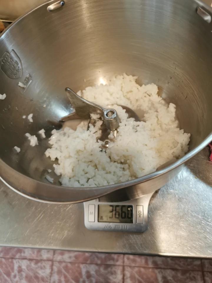 剩粥变馒头/腊八粥红枣芝麻馒头