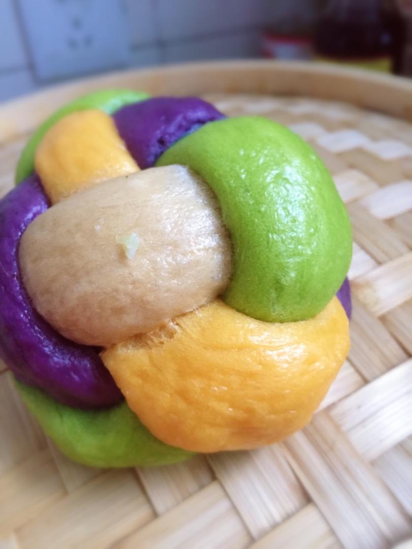 胡萝卜绣球馒头/附视频