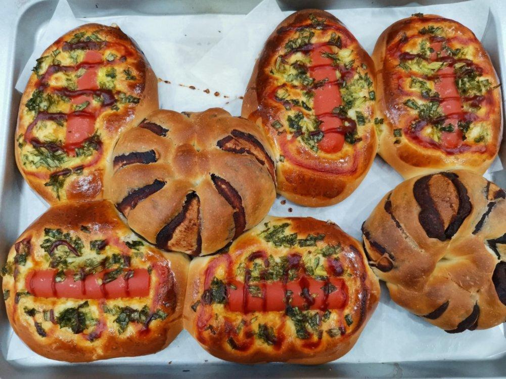 香葱火腿肠仔面包「7个」