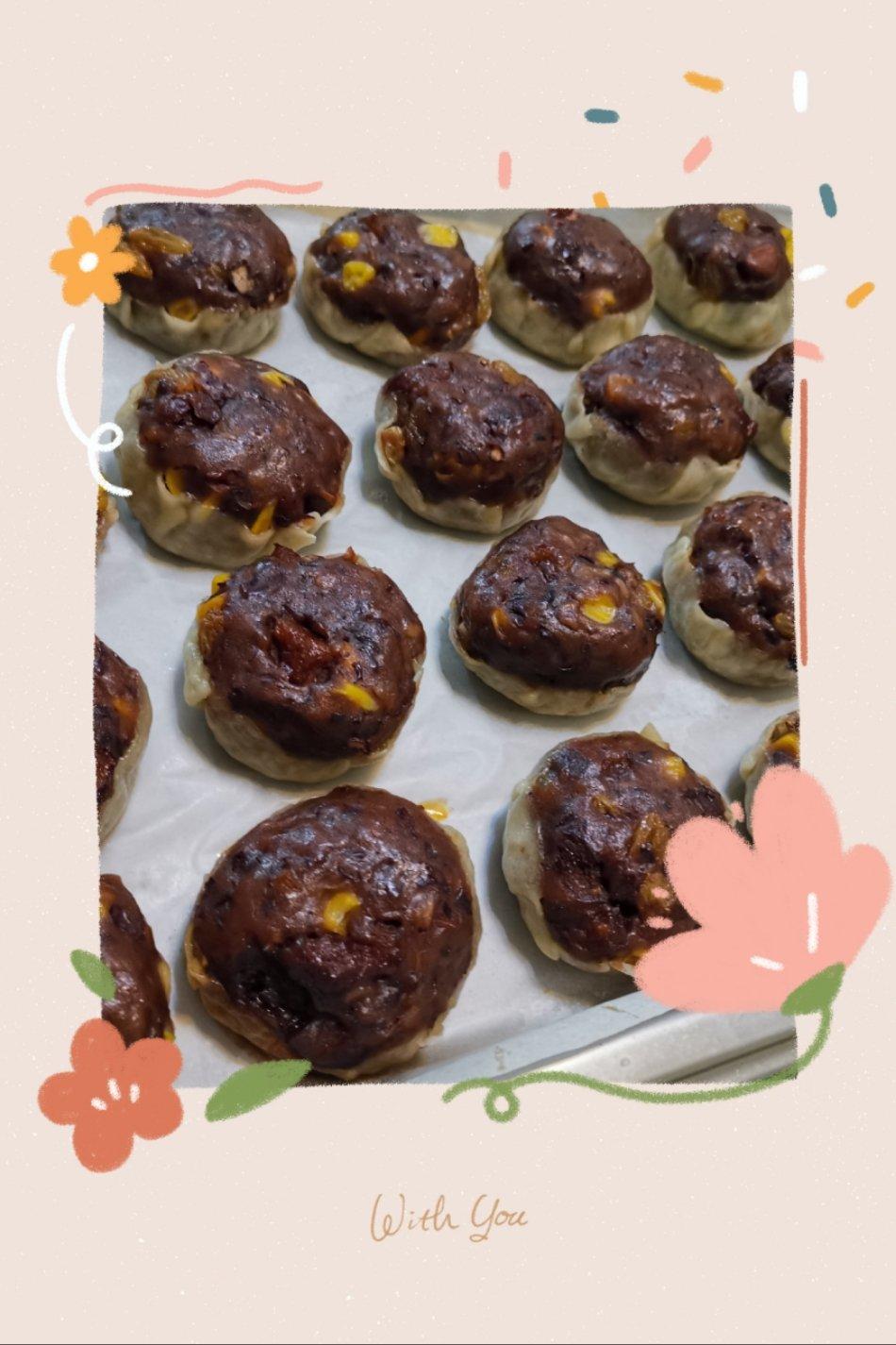 0失败 家庭版杂粮八宝粘豆包