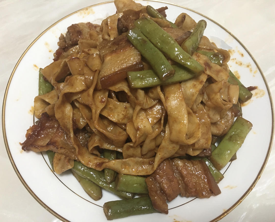 豆角焖面