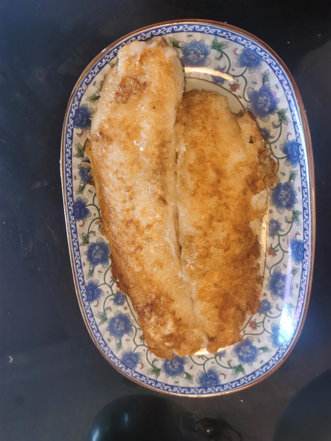 香煎巴沙鱼（龙利鱼）