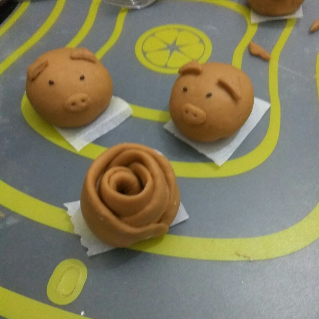 奶香红糖馒头