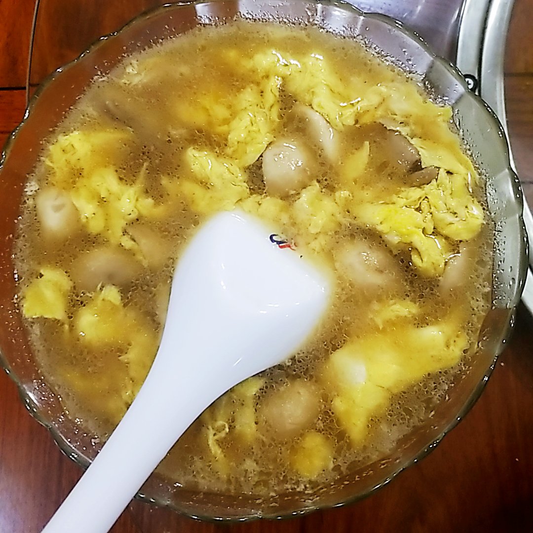 口蘑鸡蛋汤