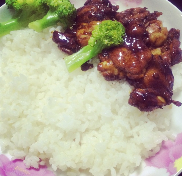 照烧鸡腿饭