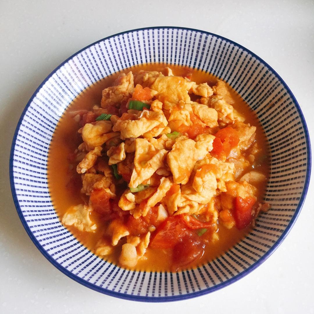 赛螃蟹炒番茄【The national Chinese food】