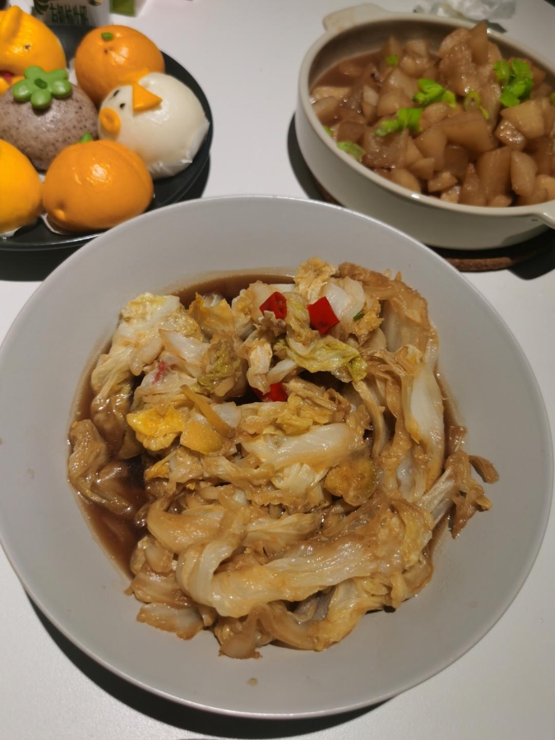 在家如何炒出餐馆的手撕包菜