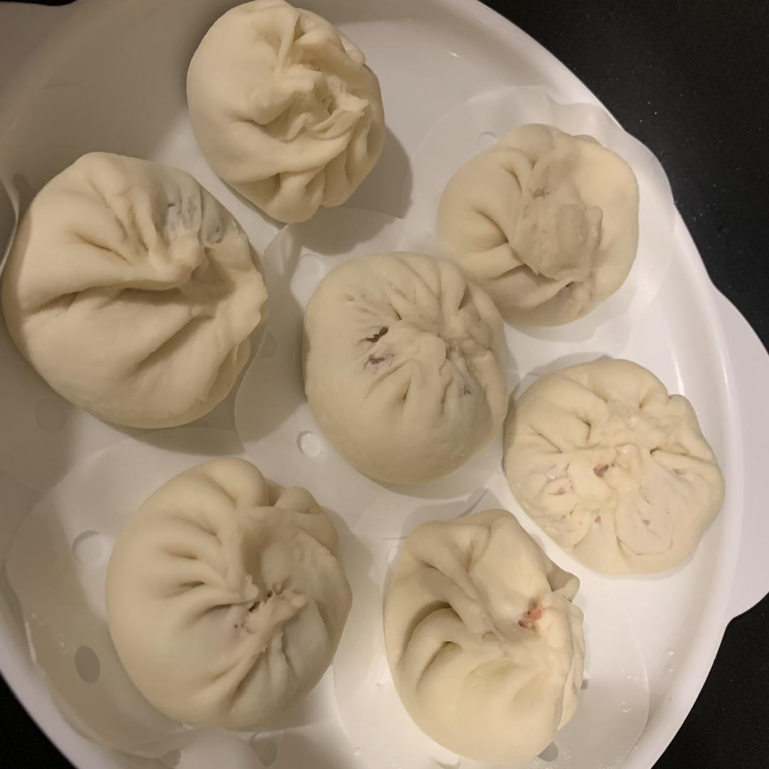 家常蒸包子（新手必学 超详 各式花卷馒头适用）