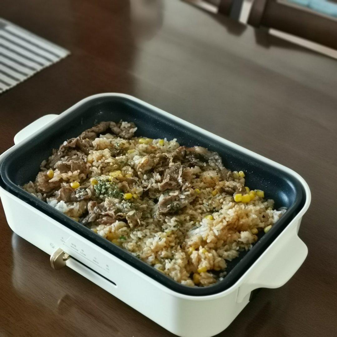 超多牛肉炒饭-Bruno多功能烧烤机