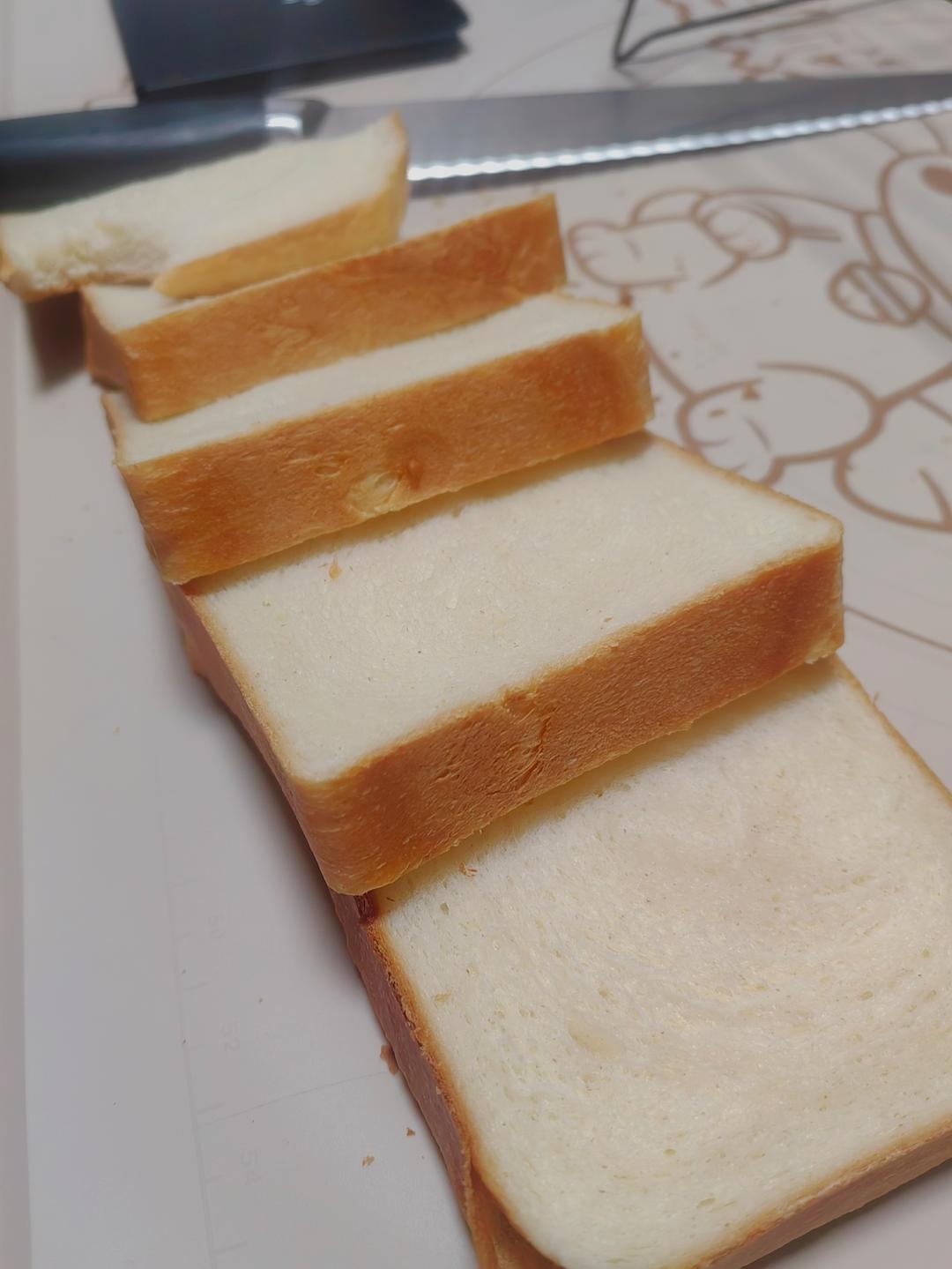 特浓炼乳吐司（一次发酵）→水立方模具