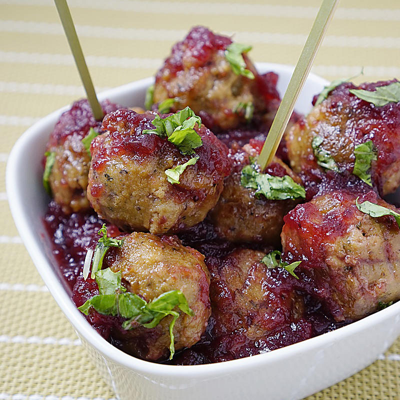 蔓越莓肉丸的做法