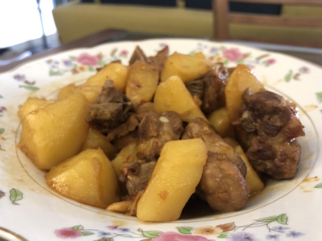 排骨炖土豆豆角