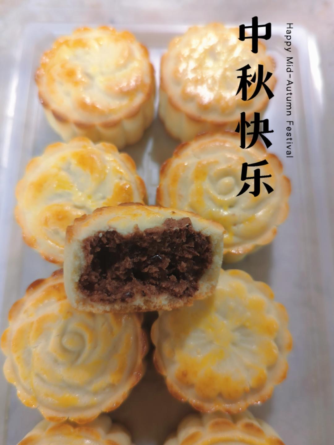 🥮蛋月烧❗️口感像蛋糕的月饼🥮