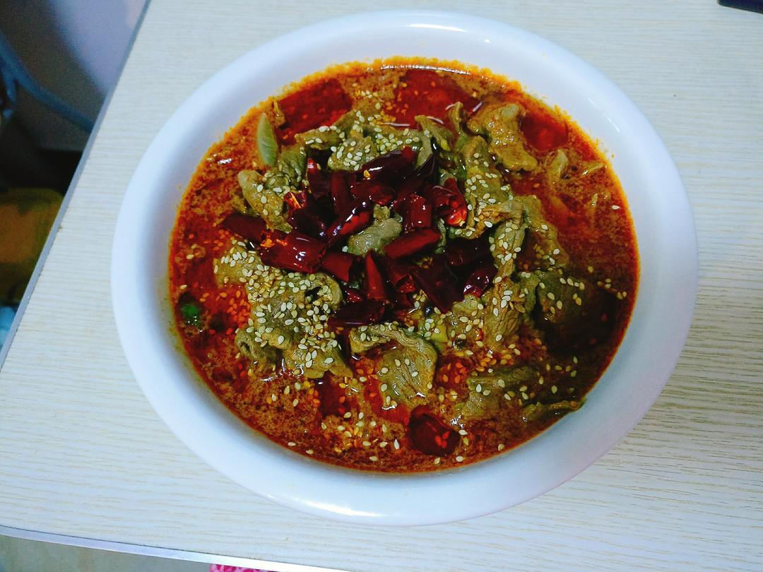 水煮牛肉