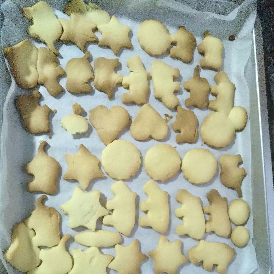 卡通动物饼干