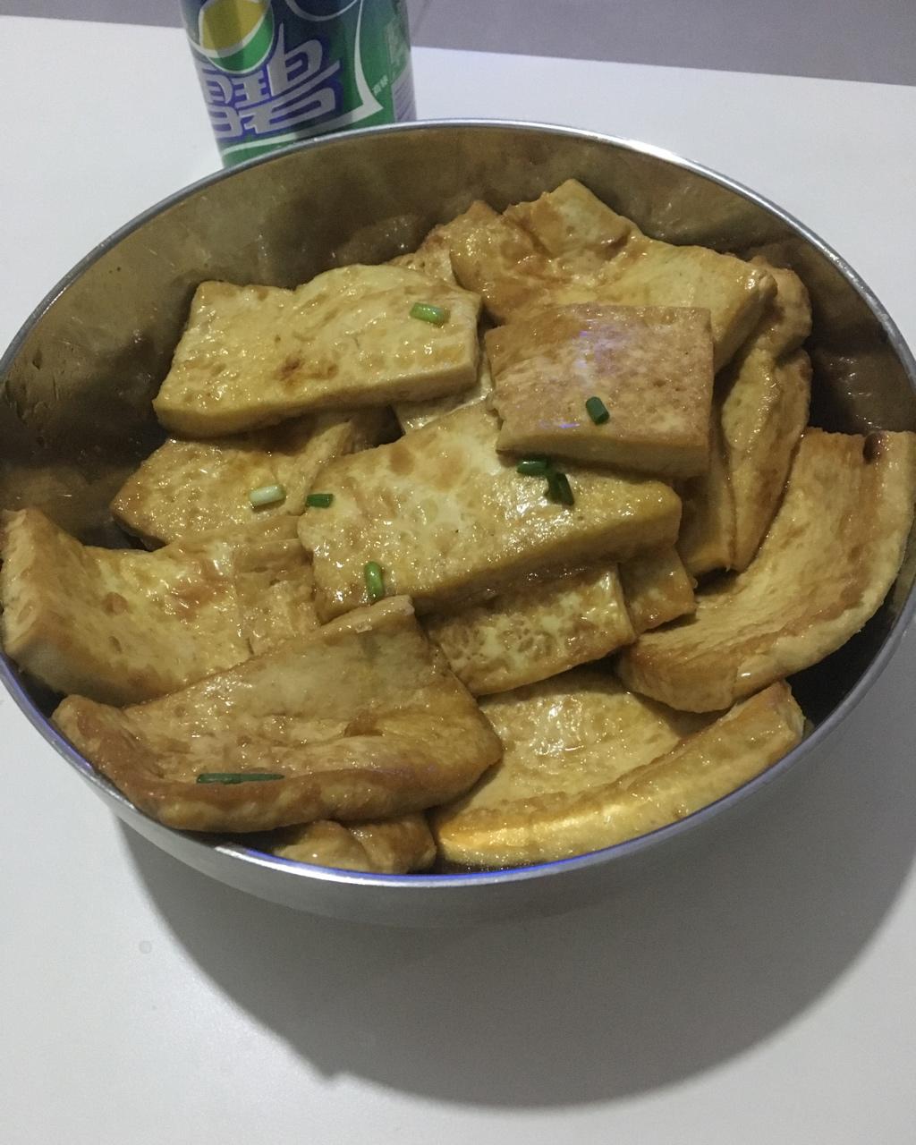 蚝油嫩豆腐