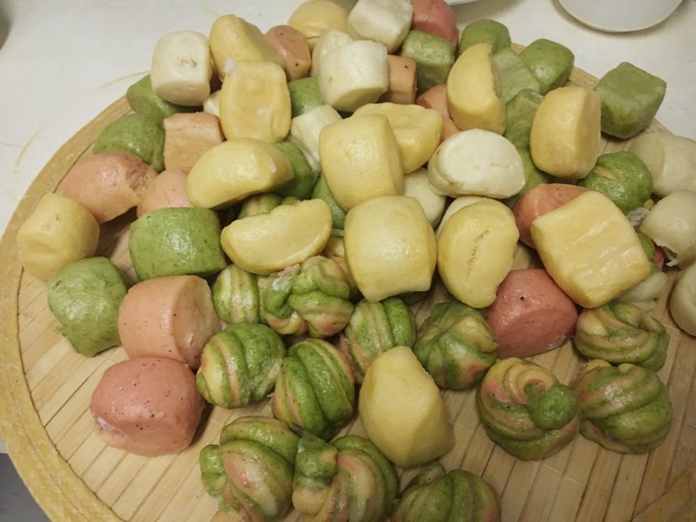 儿童辅食—彩色小馒头