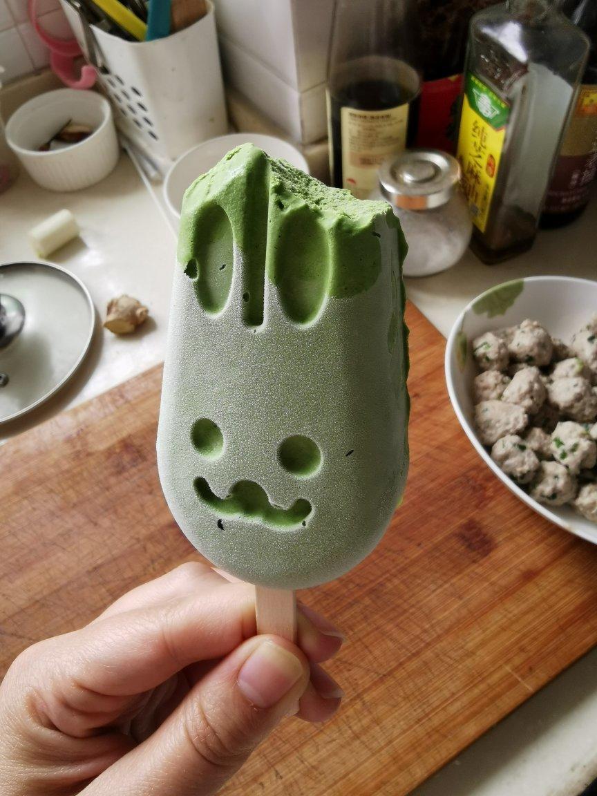 不用搅拌没有冰渣熟蛋版的冰淇淋，梦龙巧克力脆皮抹茶雪糕（多口味）