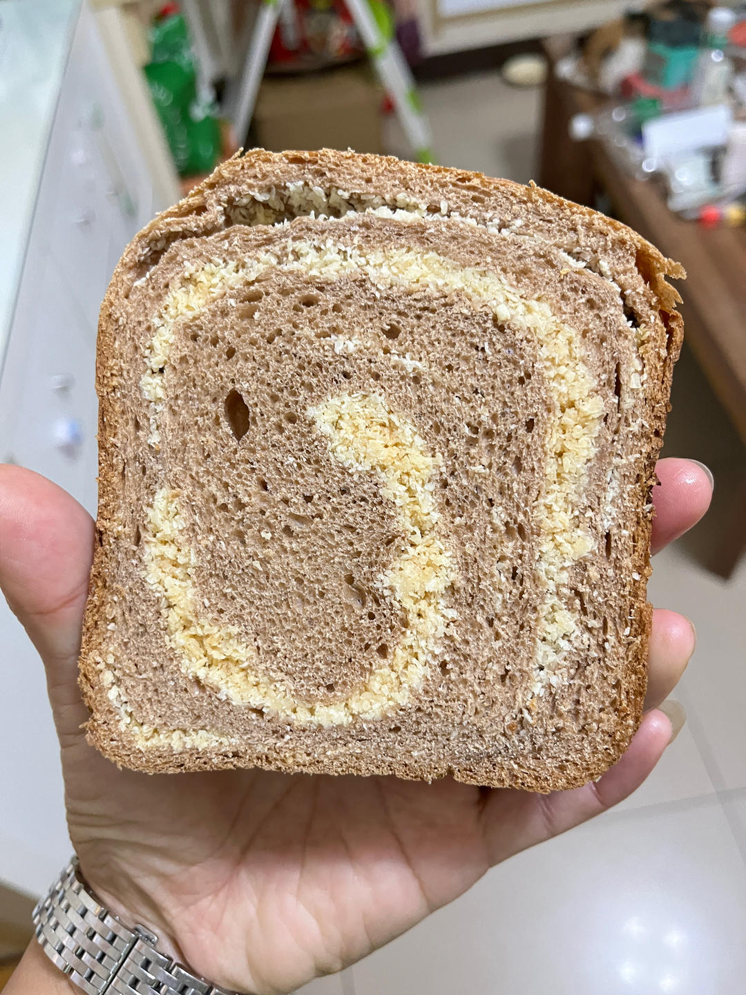 松下面包机可可椰蓉馅面包