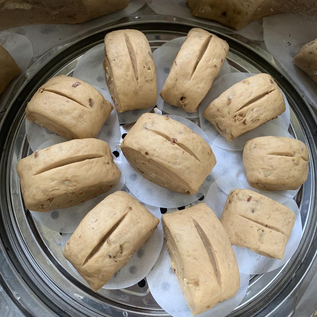 有料的红糖馒头（土豪包）